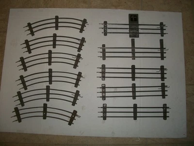 BING GBN BAVARIA NO. 1 GAUGE TRACK SET  5 STRAIGHT (2 SPECAILTY) AND 6 CURVES - Image 1 of 4