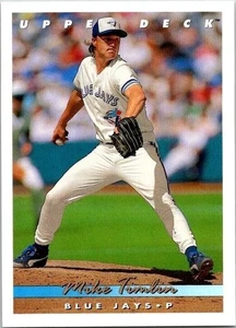 Mike Timlin Toronto Blue Jays 322 Upper Deck 1992 Baseball Card - Picture 1 of 2