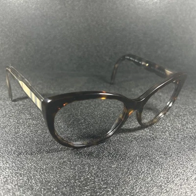 Burberry Sunglasses B4224 3002/13 Brown Tortoise / Purple Plaid 56-17-140 Italy - Image 1 of 4