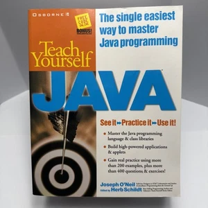 Teach Yourself Java by Joseph O'Neil (1998, Trade Paperback) - Picture 1 of 4