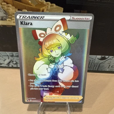 Klara (Secret) 217/198 Swsh06: Sword & Shield - Chilling Reign Holo - Image 1 of 2