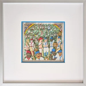 James Rizzi It aint´t over till it´s over 3D Rarität handsigniert Baseball - Bild 1 von 5