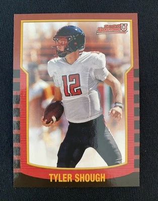 2021-22 Bowman U- 2000 Bowman Tyler Shough #2KB-15 (RC)Hamilton HS/New Orleans - Image 1 of 2