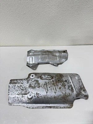 1999-2005 Mazda Miata Oem Exhaust Muffler Transmission Tunnel Heat Shield Set NB - Image 1 of 4