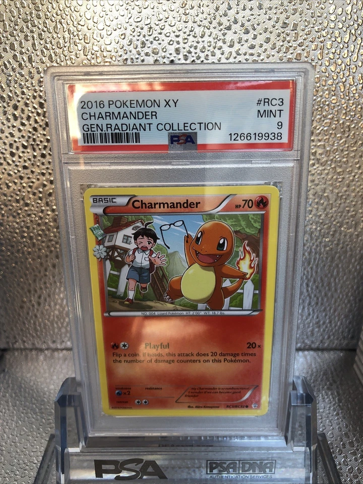 Charmander Radiant Collection #RC3 - PSA MINT 9 Generations English Pokemon - Image 1 of 4