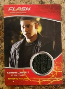 2017 Cryptozoic The Flash Season 2 Keiynan Lonsdale~Wally West Wardrobe Card M07 - Picture 1 of 2