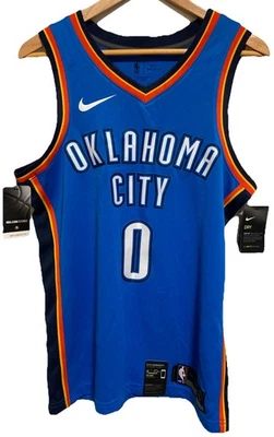 Oklahoma OKC Thunder Russell Westbrook Nike Connect NBA Swingman Jersey SZ 44 M - Image 1 of 4