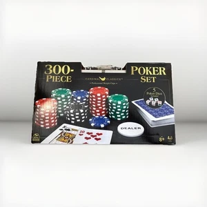 Professional 300-Piece Poker Set in Aluminum Carry Case For Kids Ages 8 and Up - Picture 1 of 2