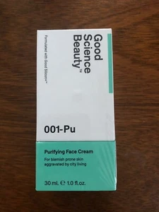 Good Science Beauty 001-Pu Purifying Face Cream 1 oz 30ml ~ Brand New in Box! ❤️ - Picture 1 of 6