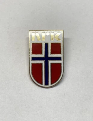 Norway Flag National TV NRK Olympic Pin Enamel Media Pin NOC - Image 1 of 4