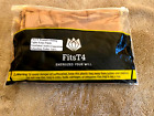 NEW FitsT4 Women's Riding Tights Knee Patch Equestrian -Tan, Size L