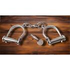 Silver Carbon Steel Handcuffs for Security Forces | Heavy Duty (1815)