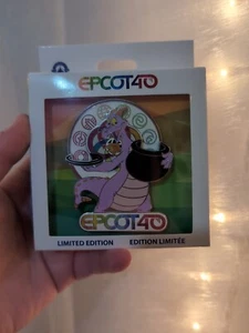 NEW Disney Parks 2022 EPCOT 40th Anniversary Figment Spinner Jumbo LE Pin - Picture 1 of 1