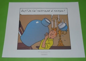 TIRE-A-PART HERGE-MOULINSART 2010 TINTIN SECRET DE LA LICORNE PLANCHE 43 STRIP 3 - Imagen 1 de 1