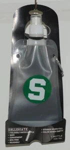 Botella de agua plegable reutilizable de los Michigan State Spartans con licencia universitaria - Imagen 1 de 5