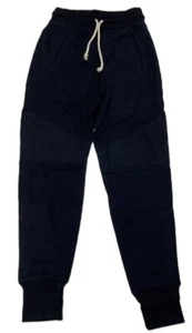 Pantalones de chándal John Elliot and Co para hombre negros de algodón elástico al por menor $174 S nuevos con etiquetas - Imagen 1 de 3