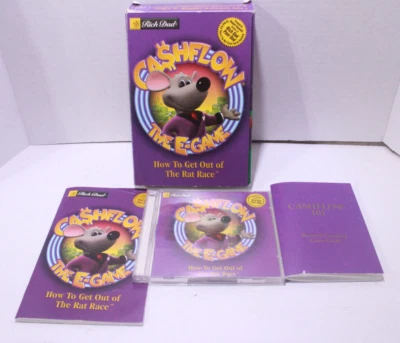 Cashflow The E-Game PC How To Get Out Of The Rat Race PC 2003 Rich Dad - Image 1 of 4