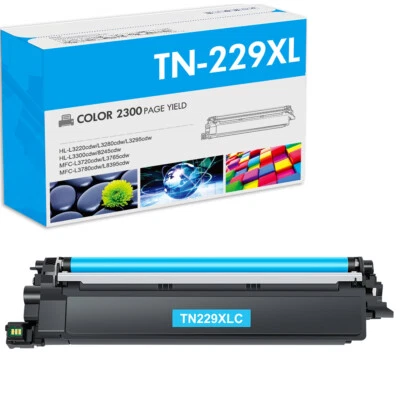 TN229XL TN229 Toner Cartridge For Brother HL-L3280CDW MFC-L3780CDW L3720CDW - Image 1 of 3