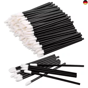 Vesaneae 200 Stück Einweg Lippenpinsel, Lippenstift Makeup Pinsel, Einweg - Bild 1 von 7