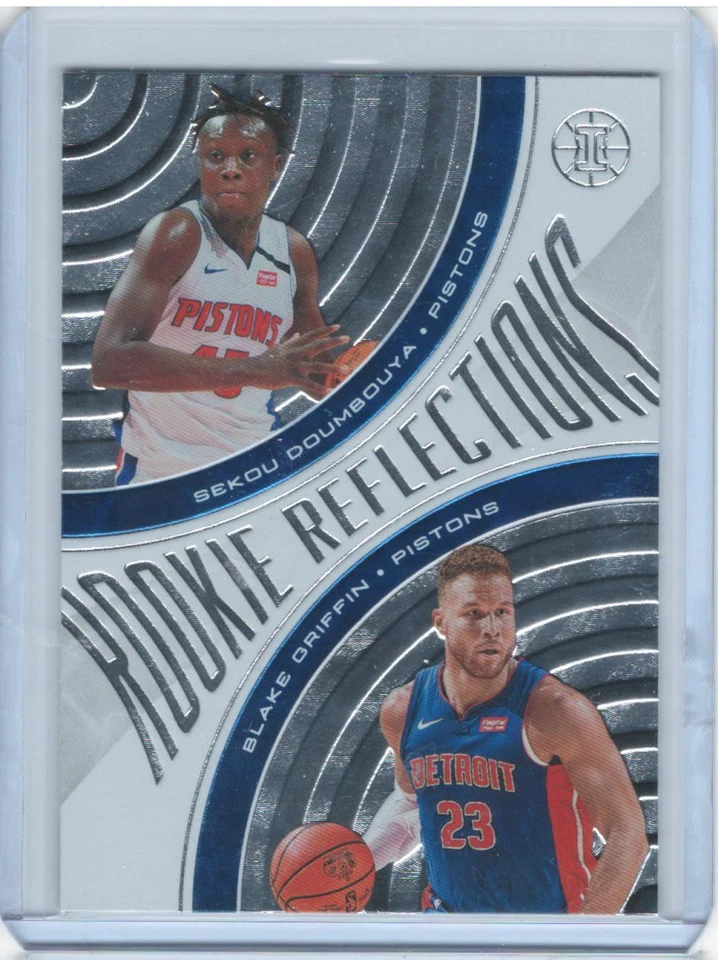 Blake Griffin / Sekou 2019-20 Panini Illusions #7 Rookie Reflections Pistons - Image 1 of 1