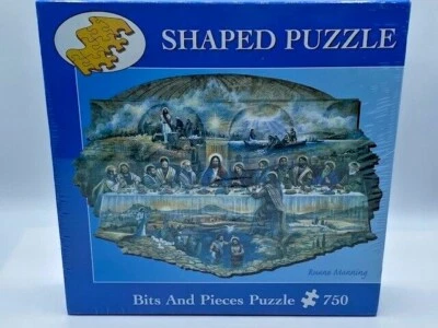 Bits and Pieces The Last Supper 750 Pc Jigsaw Puzzle 2004 Ruane Manning NEW - Image 1 of 4
