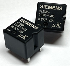 Produktbild - NEU: 2 x Siemens Relais V23086-C1001 BMW etc. TOP Silberkontakte