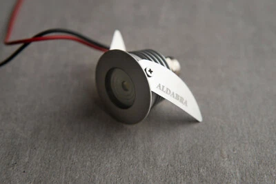 6 Faretti LED Aldabra incasso o segnapasso alluminio 1-3W IP68 + Alimentatore - Immagine 1 di 4