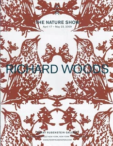 RICHARD WOODS Nature Show Art Gallery Exhibit Print Ad~2009 - Picture 1 of 1