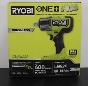 Chiave a percussione Ryobi ONE+ HP 18V brushless 4 modalità 1/2" - solo utensile - Foto 1 di 1