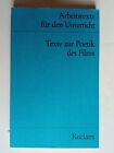 R13/0280 TEXTE ZUR POETIK DES FILMS Reclam Arbeitstexte für den Unterricht 1978