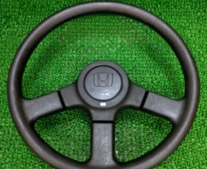 JDM Honda CR-X CRX Wonder Civic genuine steering wheel Genuine OEM DOHC PGM-FI - Picture 1 of 5