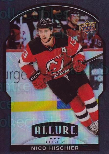 2020-21 Upper Deck Allure Black Rainbow #46 Nico Hischier - Image 1 of 1