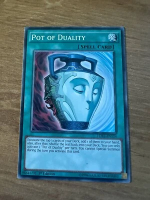 Yu-Gi-Oh! POT OF DUALITY / LDK2-ENY34 / COMMON / NM - Image 1 of 2