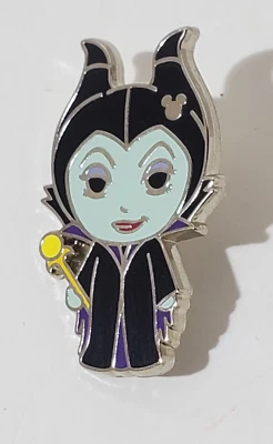 2024 Walt Disney World Hidden Mickey Disney Villians Pin Maleficent — 第 1/2 张图片
