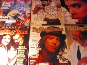 Vintage 7 ROLLING STONE MAGAZINE No Longer Alive PRINCE, PETTY, GARCIA and MORE  - Bild 1 von 1