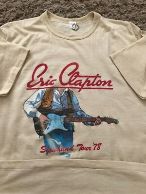 1978 Eric Clapton Slowhand tour shirt Unisex IL603 - Image 1 of 4