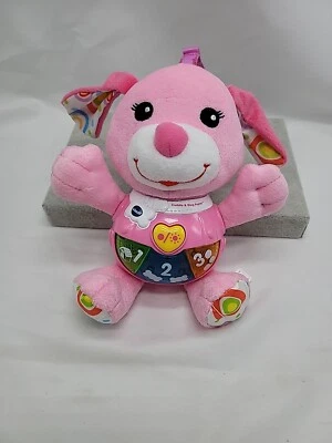 VTech Baby Cuddle And Sing Puppy Dog - Pink Lullaby Works 8" - Image 1 of 4