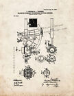 Collimator-gyroscope for Obtaining Artificial Horizons Patent Print Old Look