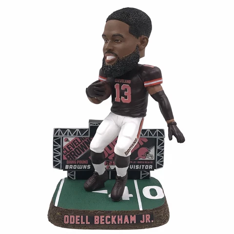 Odell Beckham Jr. Cleveland Browns Scoreboard Special Edition Bobblehead NFL Cover