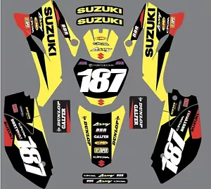 Graphic Kit for 2008-2020 Yamaha TTR110 TTR 110 Decals Graphics - Foto 1 di 1