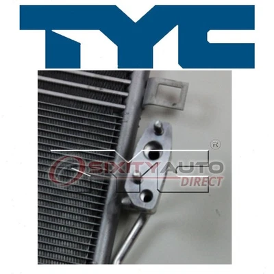 TYC AC Condenser for 2009-2010 Dodge Journey AC Air Conditioning Heating zi - Изображение 1 из 4