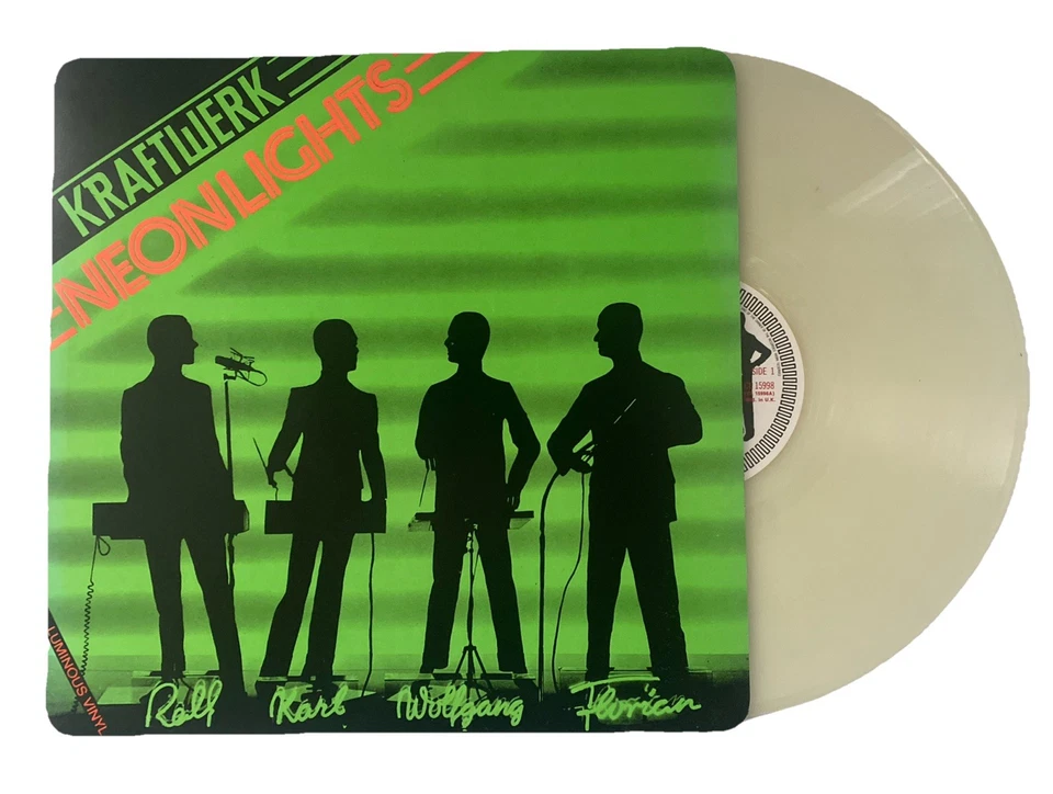 Kraftwerk - Neon Lights 12" Luminous 3 Track Record 12CL15998 Capitol 1978 Ex - Image 1 of 4