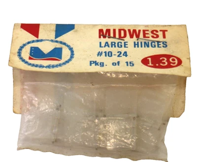 Midwest Products Large Hinges  Pkg of 15 #10-24 - Image 1 of 2