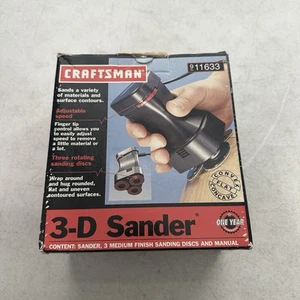 Craftsman 3D Sander 911633 Open Box New And Unused With Manual - Picture 1 of 6