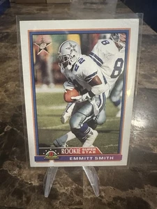 1991 Topps Superstar Rookie Emmitt Smith #3 Dallas Cowboys - Picture 1 of 2