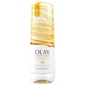 Olay Indulgent Moisture Body Wash 20 Fl Oz Vitamin B3 Mango Butter Vanilla Or... - Picture 1 of 9