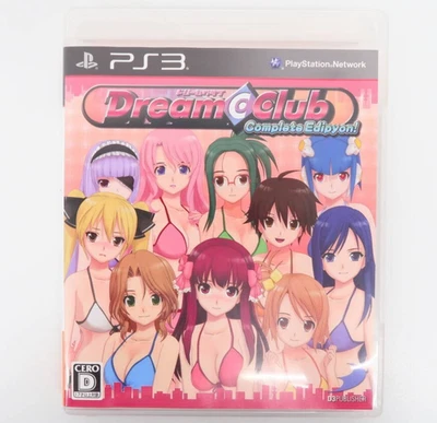 Dream C Club Complete Edipyon Sony PlayStation 3 PS3 Japanese ver Tested - Image 1 of 4