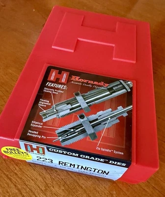 Hornady 546228 .223 Remington Full Length Die Set - Image 1 of 4
