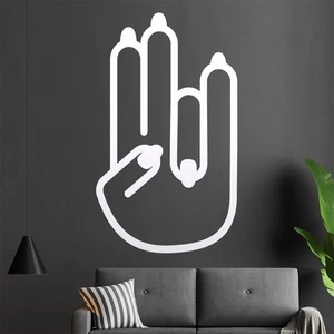 Shockerhand Femme Autocollant Mur Décoratif Salon 1097 - Imagen 1 de 204