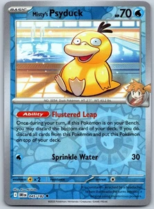 Misty's Psyduck 045/182 SV10: Destined Rivals - Uncommon NM Reverse Holo - Picture 1 of 2